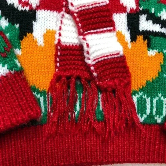 Happy Holidays Christmas Penguin  Sweater Size 3T - Picture 2 of 16